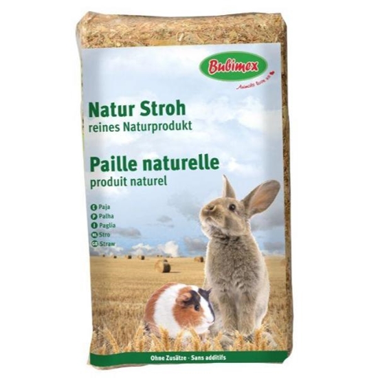 Picture of Bubimex Rodent Natural Straw 30L | Soft & Absorbent Bedding